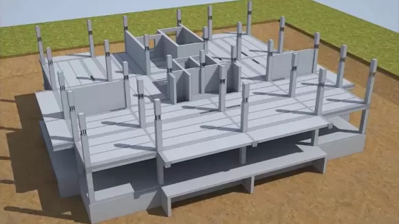 Каркасно-монолитное строительство